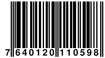 7 640120 110598