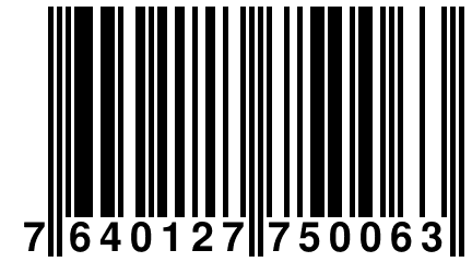 7 640127 750063