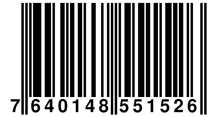 7 640148 551526