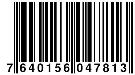 7 640156 047813