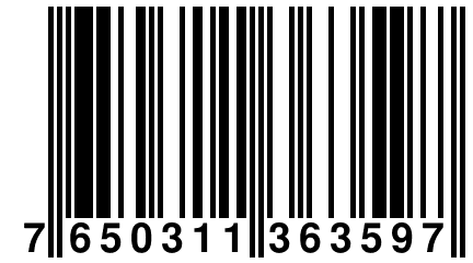 7 650311 363597