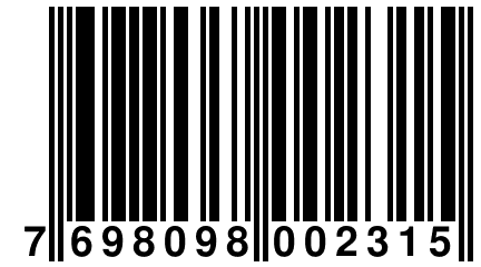 7 698098 002315