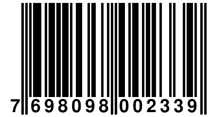 7 698098 002339