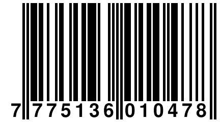 7 775136 010478