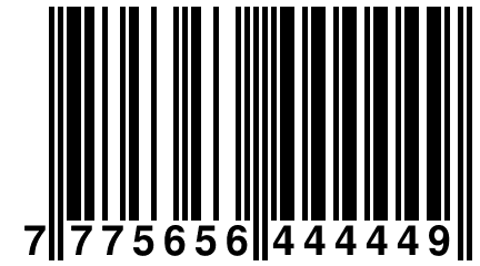 7 775656 444449