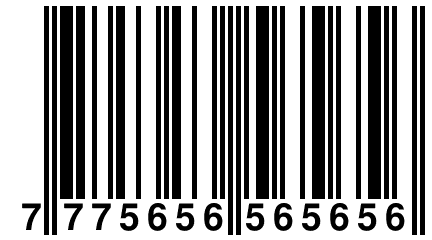 7 775656 565656