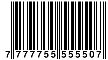 7 777755 555507