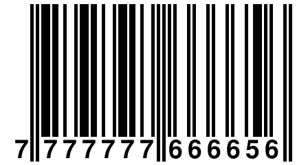 7 777777 666656