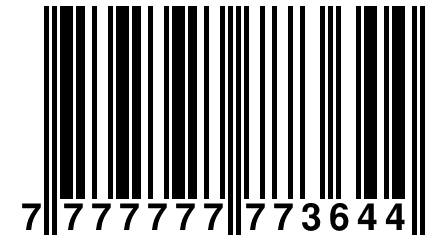 7 777777 773644