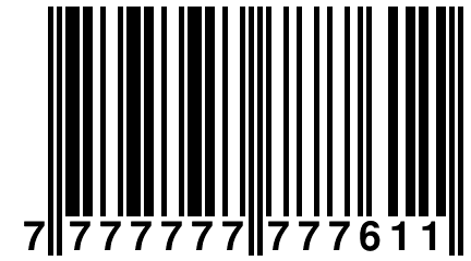 7 777777 777611