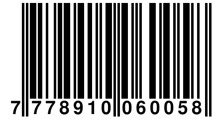 7 778910 060058