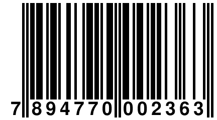 7 894770 002363