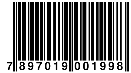 7 897019 001998