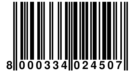 8 000334 024507