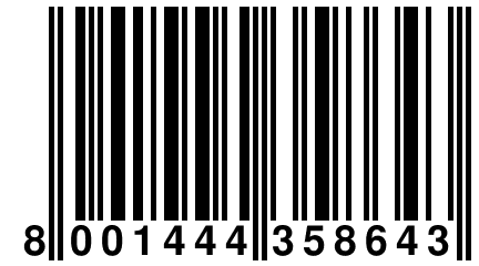 8 001444 358643