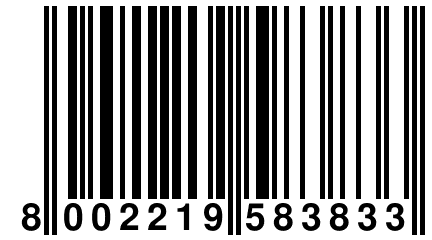 8 002219 583833