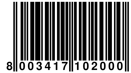 8 003417 102000