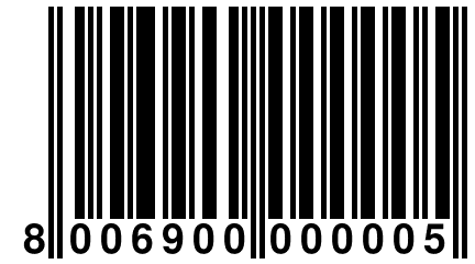 8 006900 000005