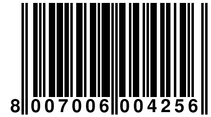 8 007006 004256