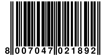 8 007047 021892