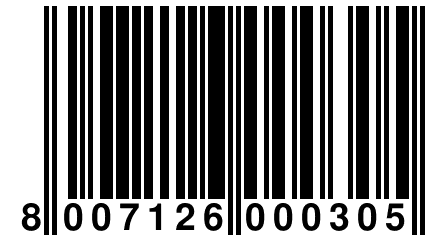 8 007126 000305