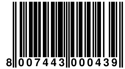 8 007443 000439