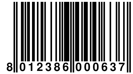 8 012386 000637