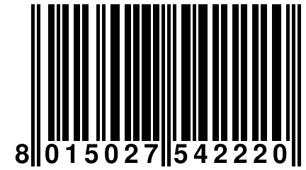 8 015027 542220