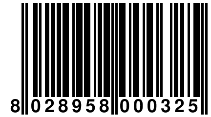 8 028958 000325