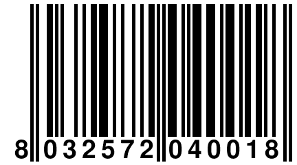 8 032572 040018