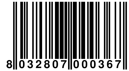 8 032807 000367