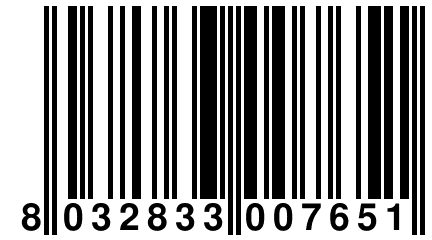 8 032833 007651