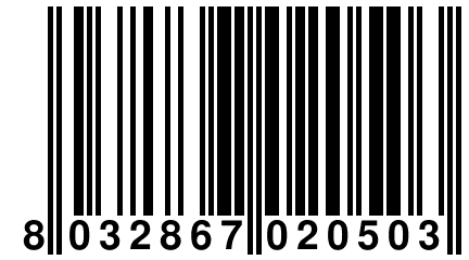 8 032867 020503