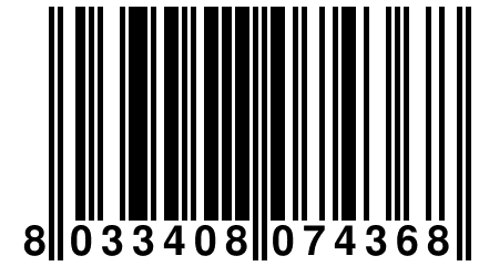 8 033408 074368