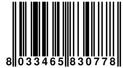 8 033465 830778