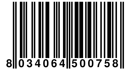 8 034064 500758