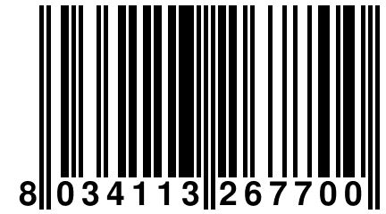 8 034113 267700