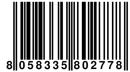 8 058335 802778