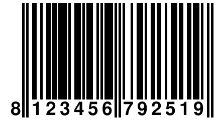 8 123456 792519