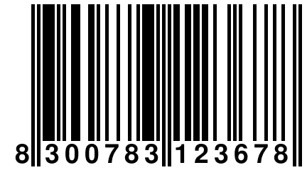 8 300783 123678