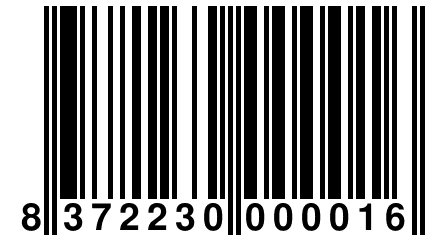 8 372230 000016