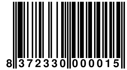 8 372330 000015