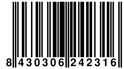 8 430306 242316