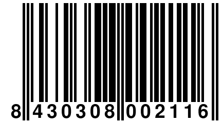 8 430308 002116