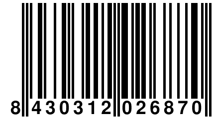 8 430312 026870