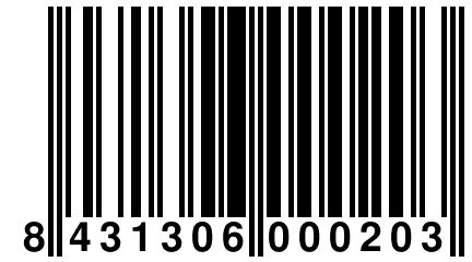 8 431306 000203