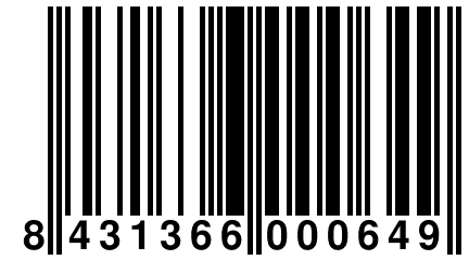 8 431366 000649