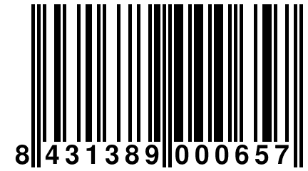 8 431389 000657