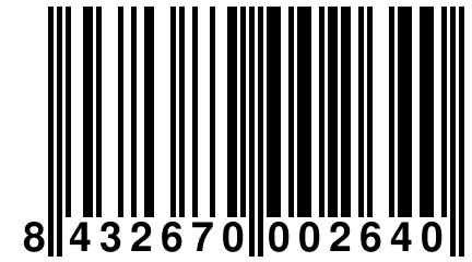 8 432670 002640