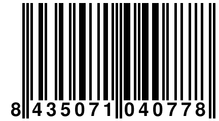 8 435071 040778